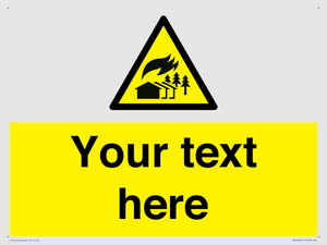 Custom Warning: Large scale fire zone